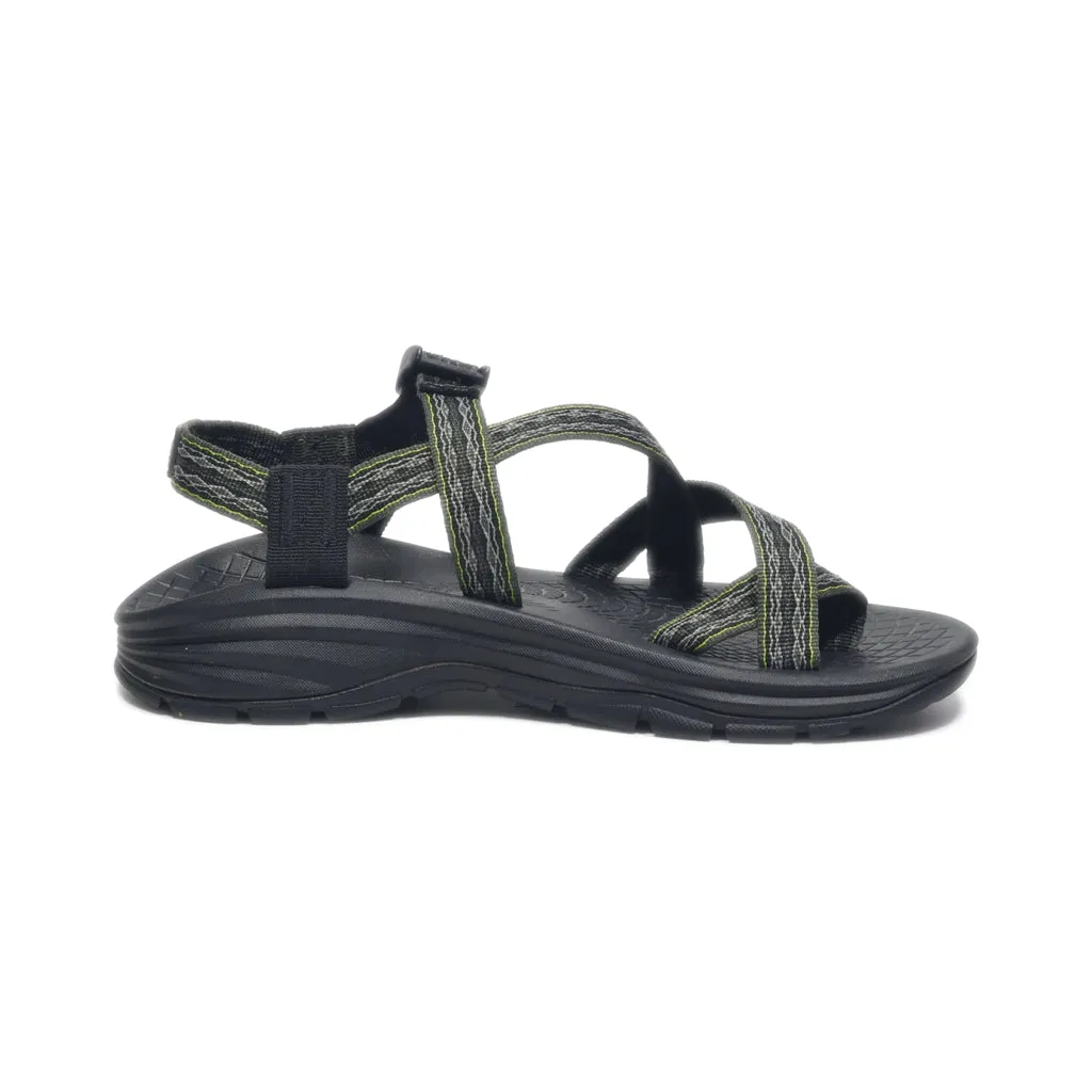 Chaco Casual Sandals Fabric Grey Colour For Men