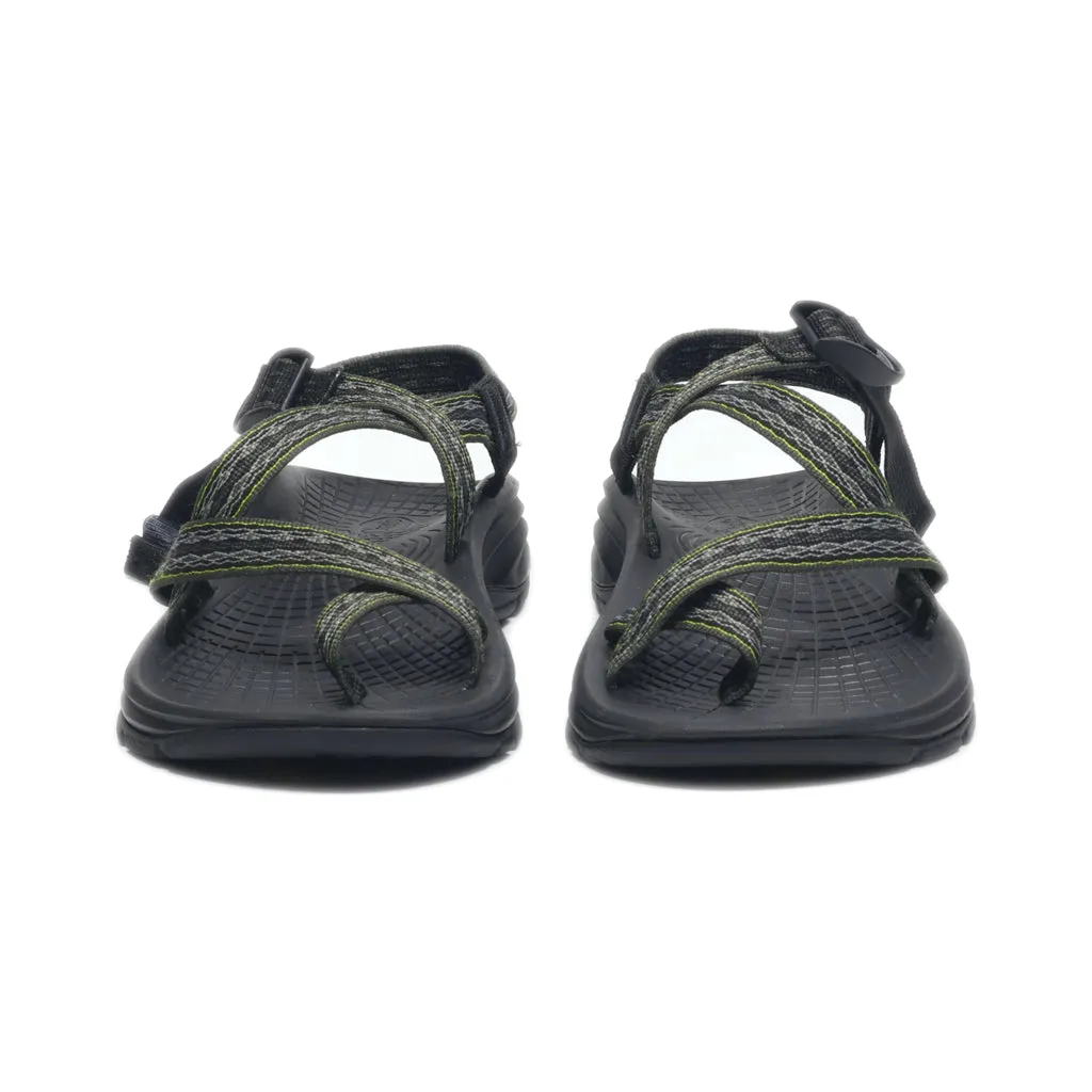 Chaco Casual Sandals Fabric Grey Colour For Men