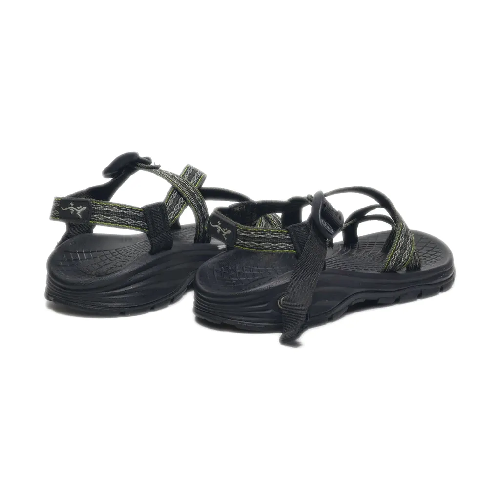Chaco Casual Sandals Fabric Grey Colour For Men