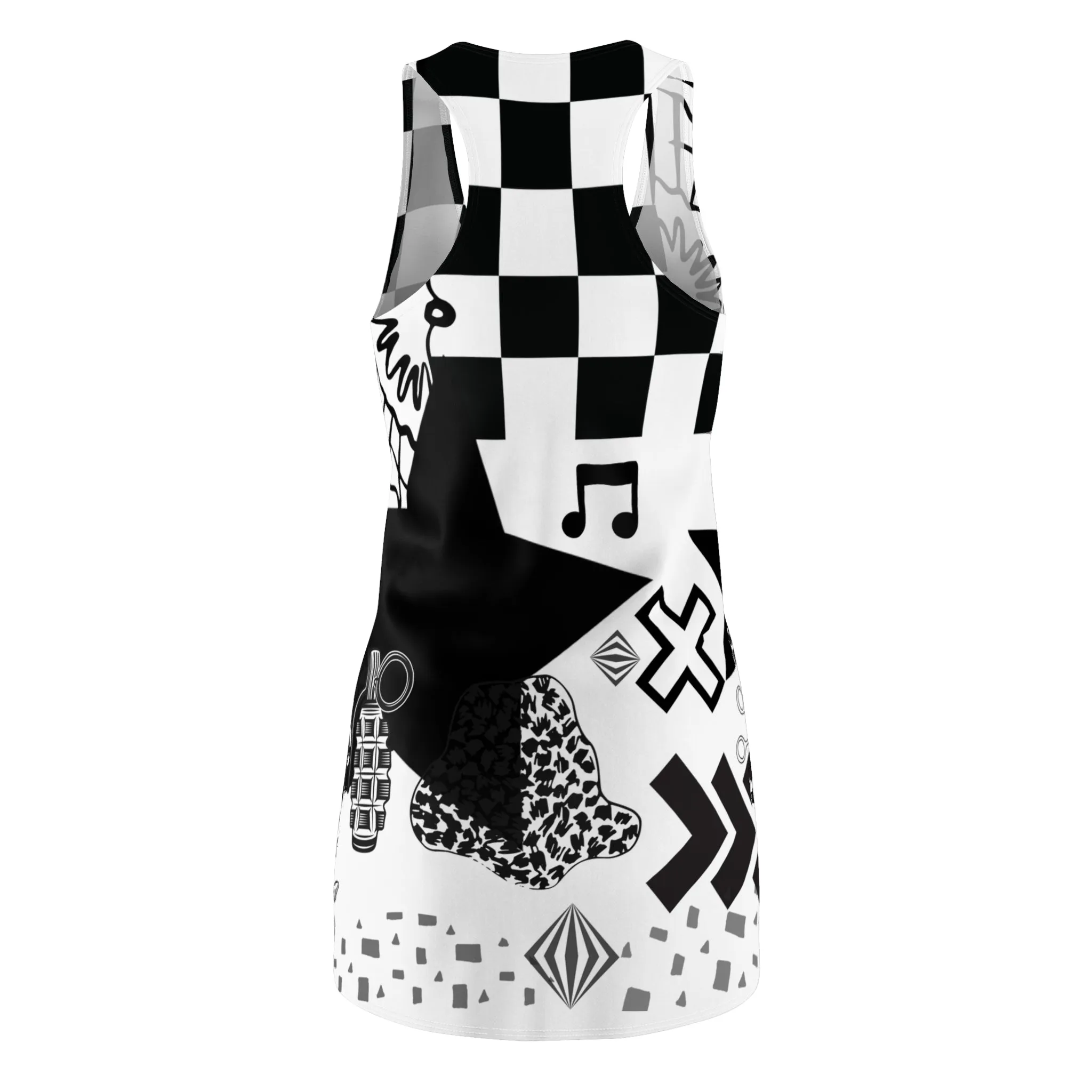 Dress: Calm Like A Bomb | Inky Funk Design | Racerback