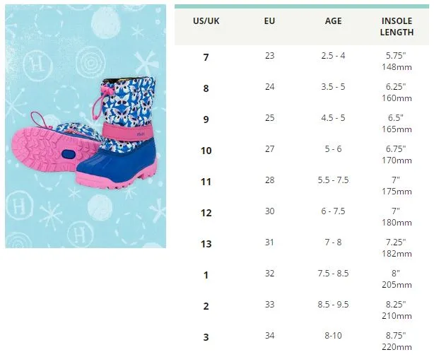 Hatley Winter Boots - Graphic Deers