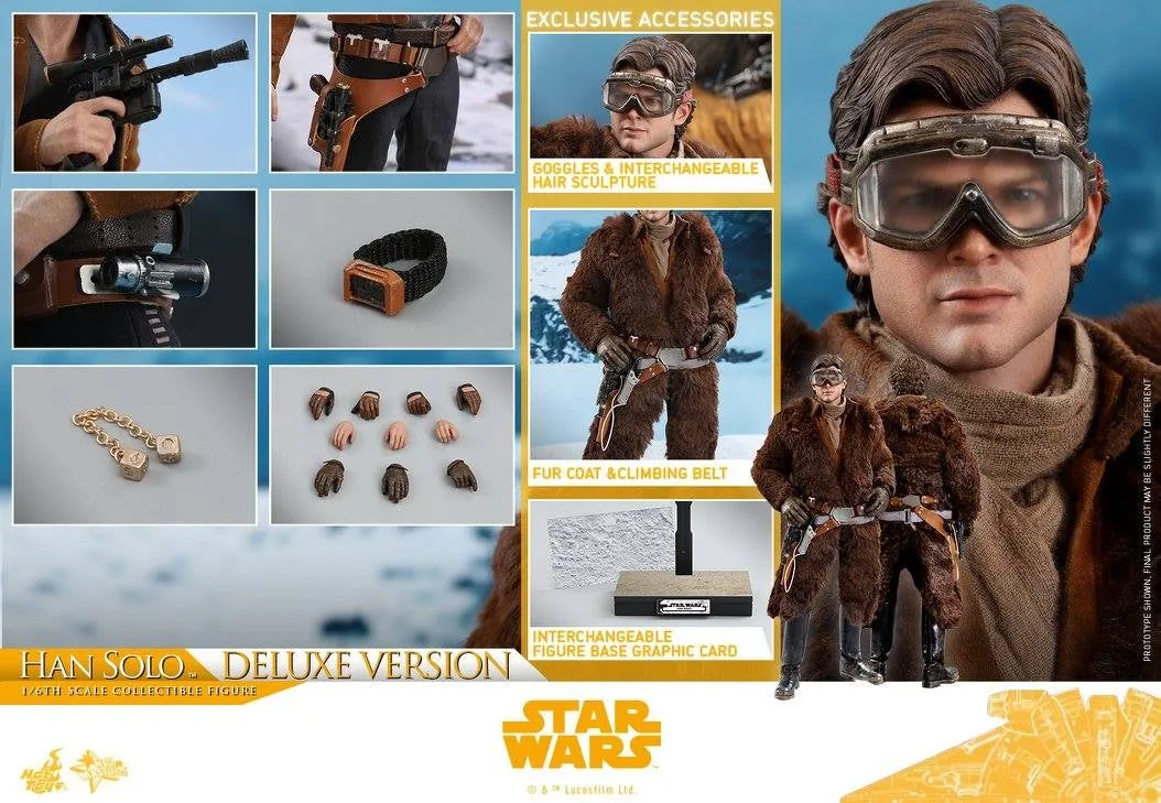 Hot Toys - MMS492 - 1/6th scale Han Solo Collectible Figure (Deluxe Version)