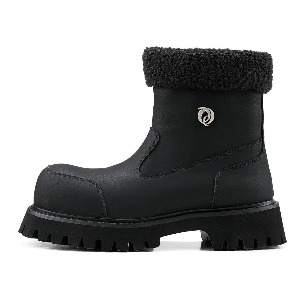 Lambswool Plush Thick-Soled Snow Boots