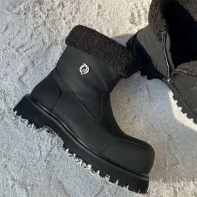 Lambswool Plush Thick-Soled Snow Boots