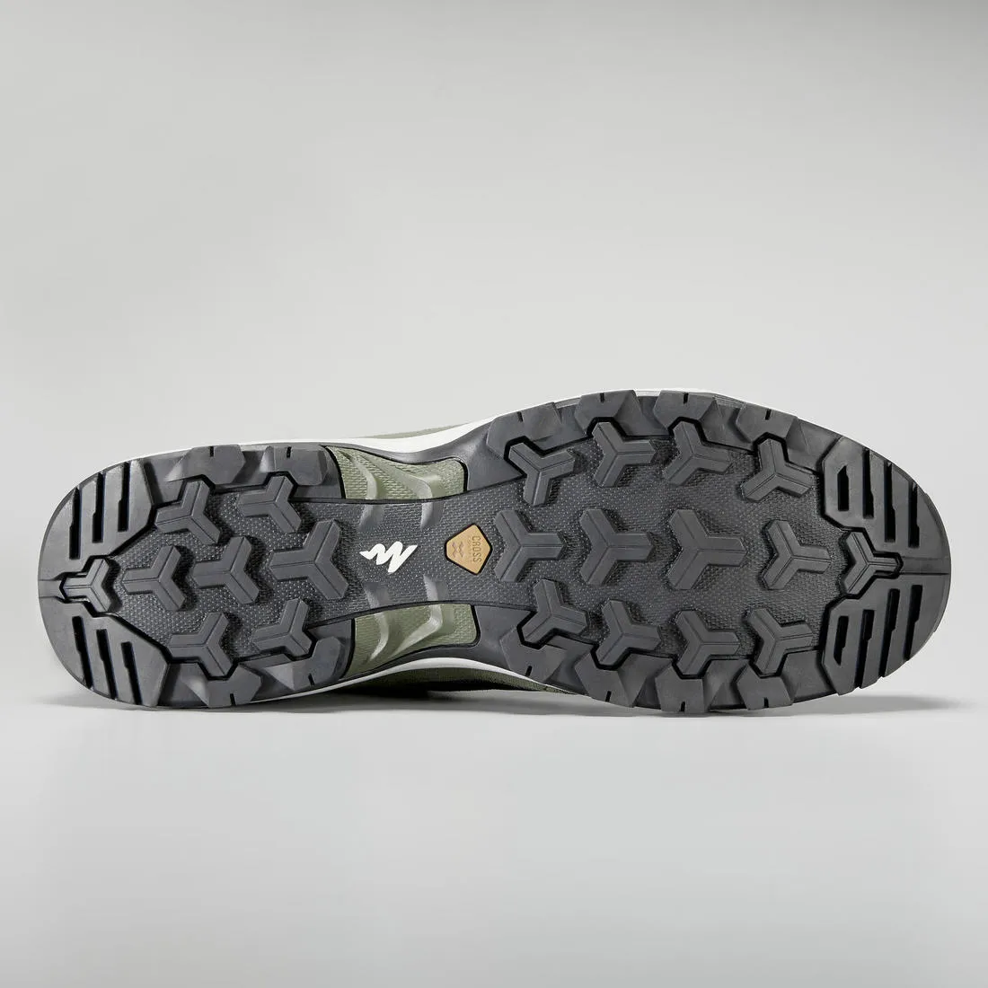 Men’s Waterproof Mid-Height Hiking Boots MH100 - Black