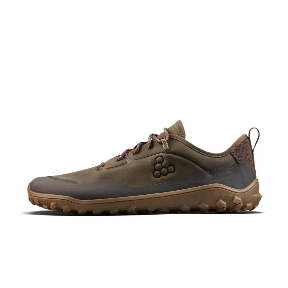 Vivobarefoot Tracker Leather Low Mens Bracken